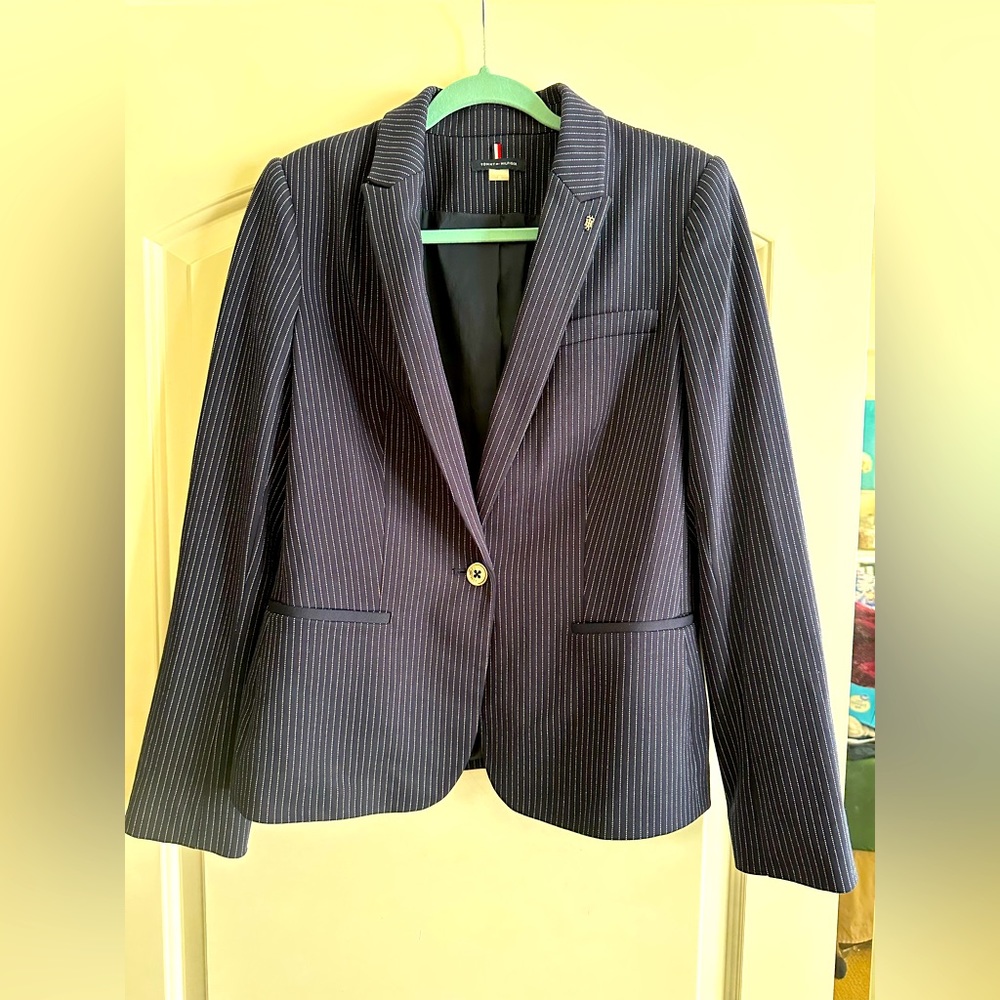 Tommy Hilfiger Navy Blue Blazer